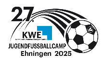 Anmeldung KWE Jugendfussballcamp